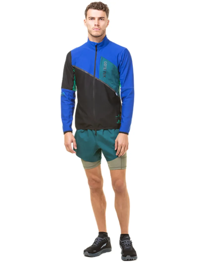 Ronhill Men's Tech GORE-TEX Windstopper Jacket Black/Cobalt-5